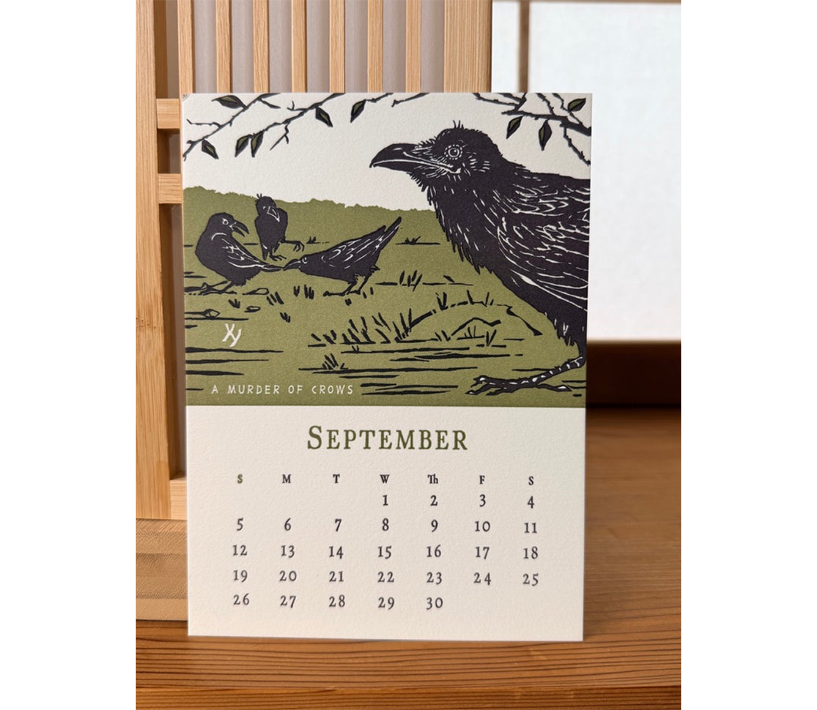 Animal Almanac 2027 Calendar with Stand - Yoshiko Yamamoto